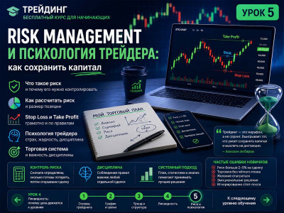 Урок 5. Risk Management и психология трейдера: как сохранить капитал